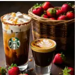 Starbucks drinks menu Iced Caramelised Macadamia Oat Shaken Espresso